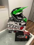 Kask JUST1 J39 THRUSTER Green MX (cross,quad,enduro,mtb) GWARANCJA