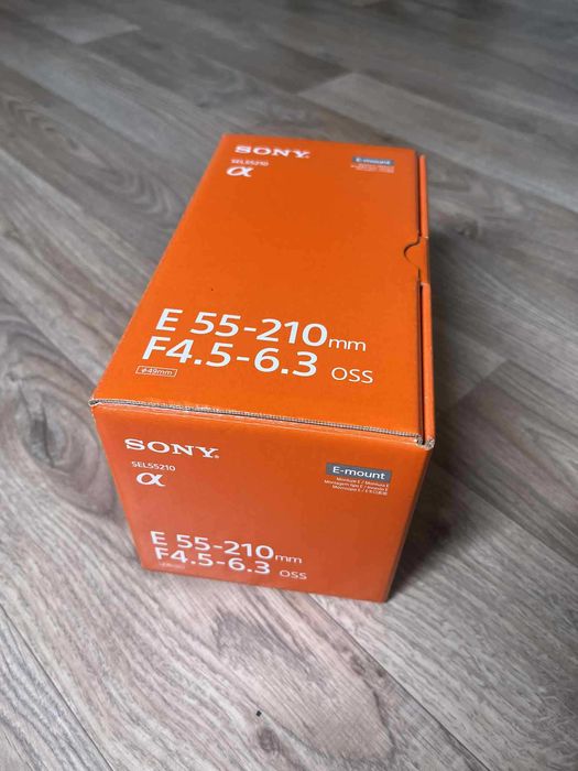 Obiektyw Sony E-mount 55-210 mm
