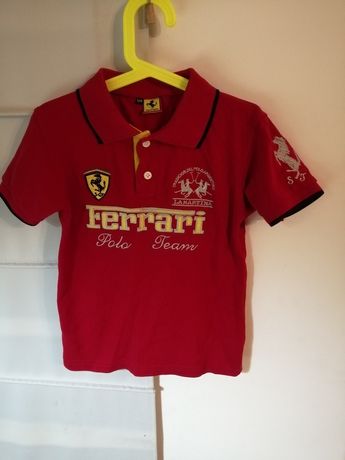 Koszulka polo t-shirt Ferrari 128