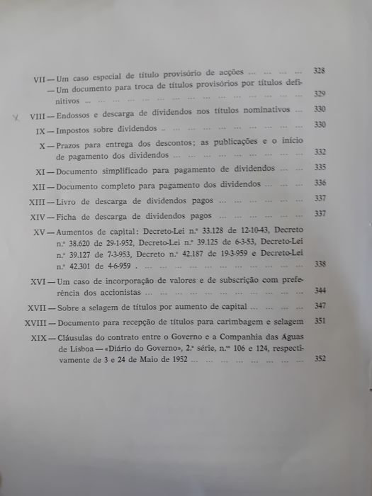 O Capital das Sociedades Anonimas  1961