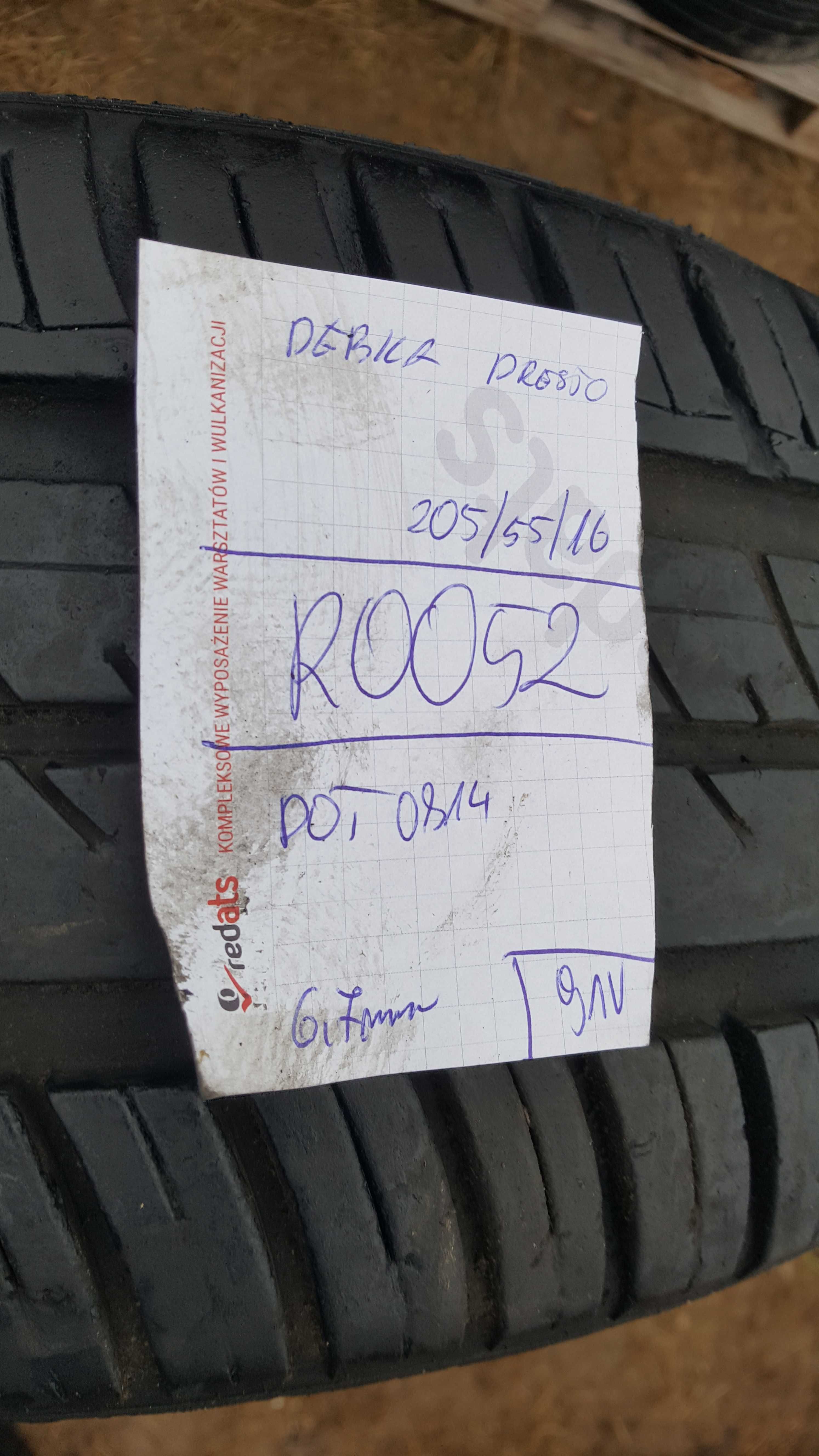 [2szt] Dębica 205/55 r16 Presto /// 6,7mm!!! MONTAŻ GRATIS