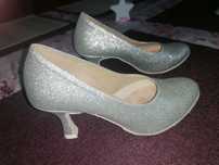 Buty do tańca Kozdra brokatowe