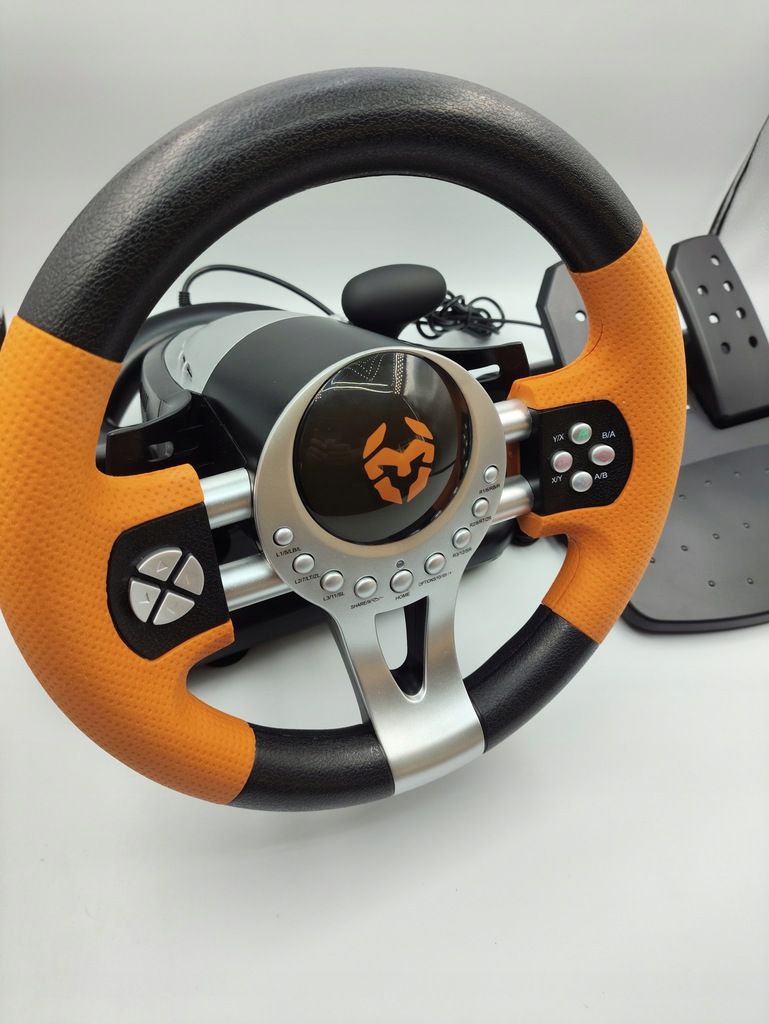 kierownica do gier manetki biegi pedałami  K-DRIVER do PC PS3 PS4 XBOX