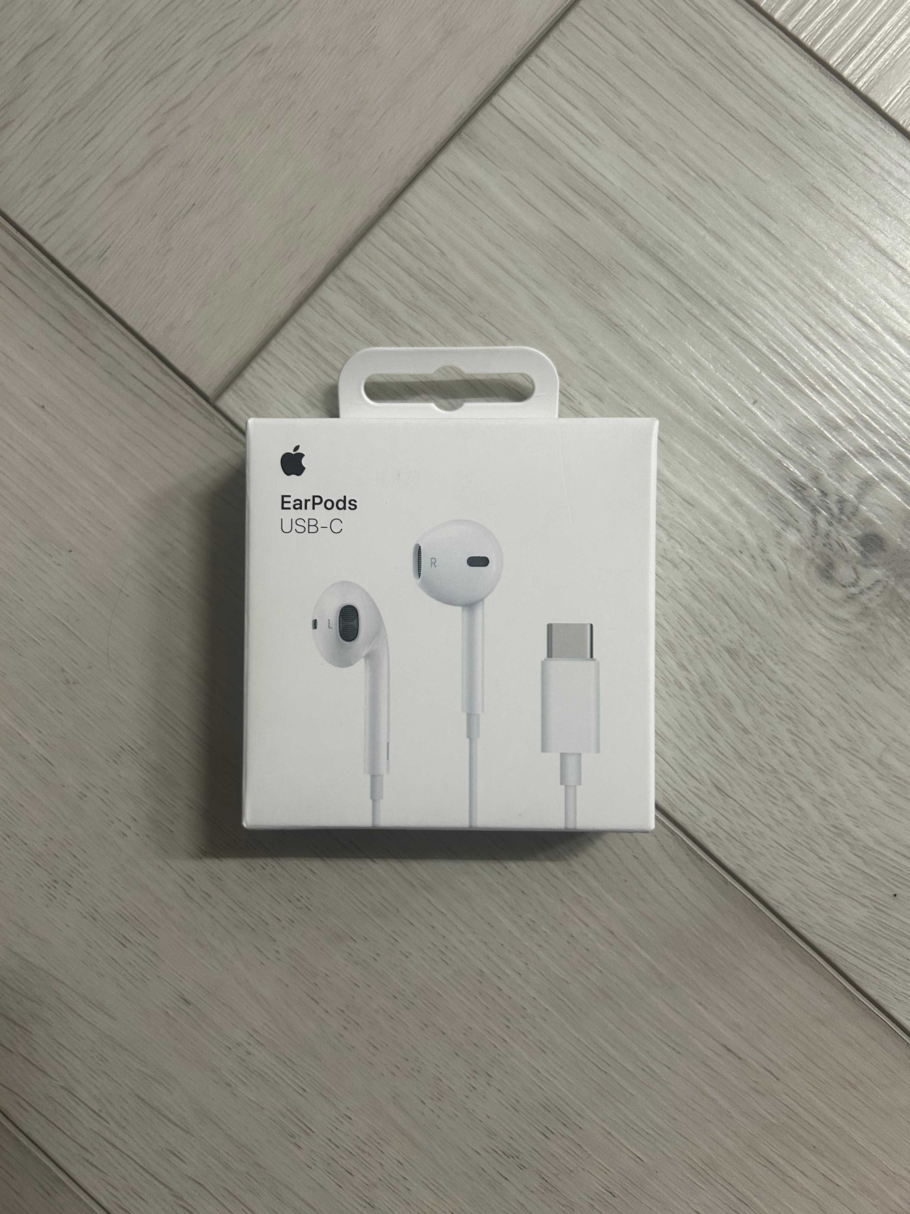 Apple Earpods USB-C навушники провідні з мікрофоном для айфона iphone