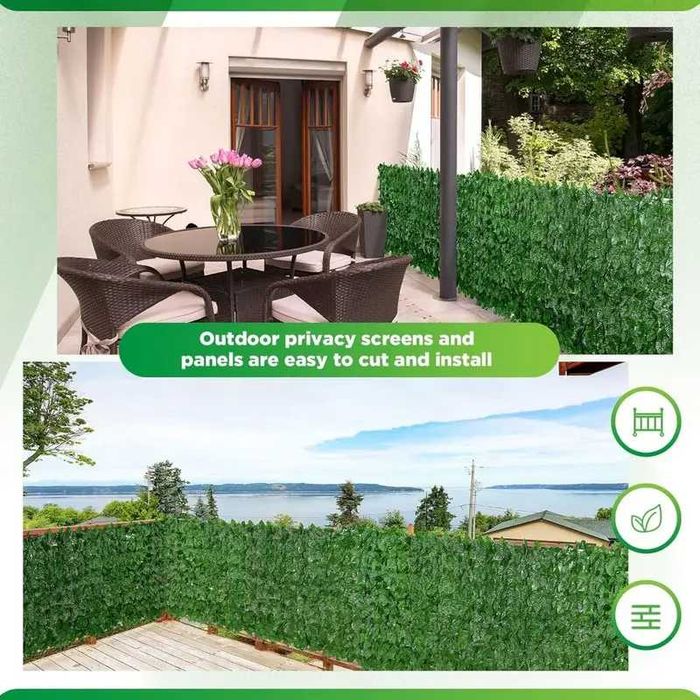 Osłona ogrodzeniowa na balkon, taras.