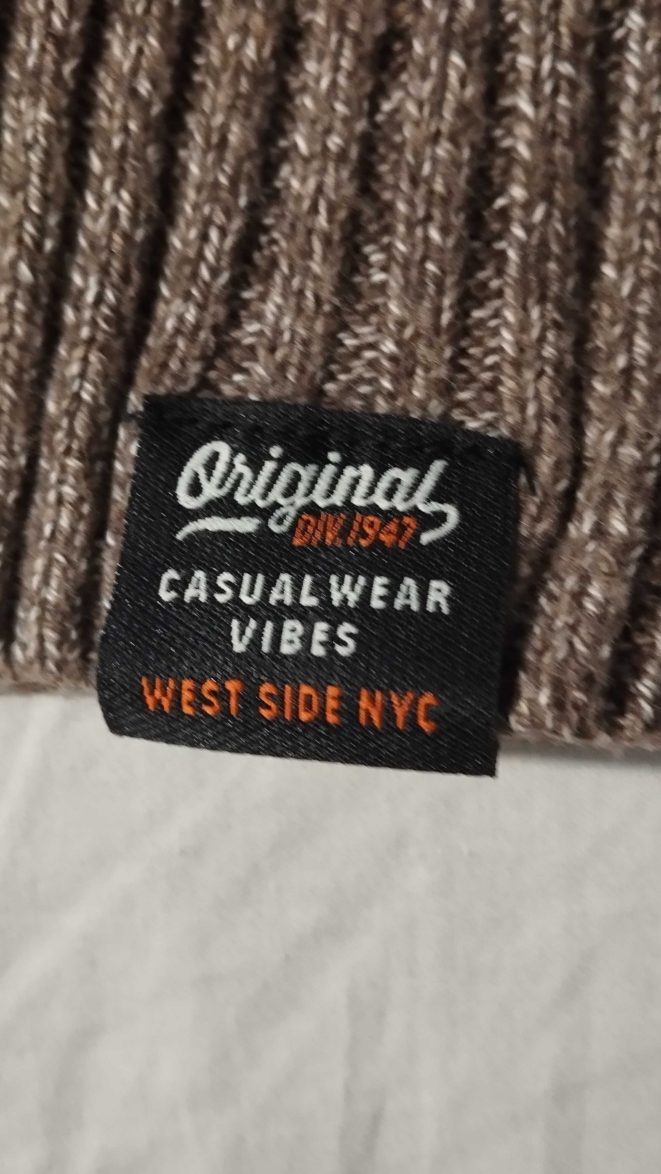 Sweter bawełniany firmy H&M ładny, rozmiar s/m