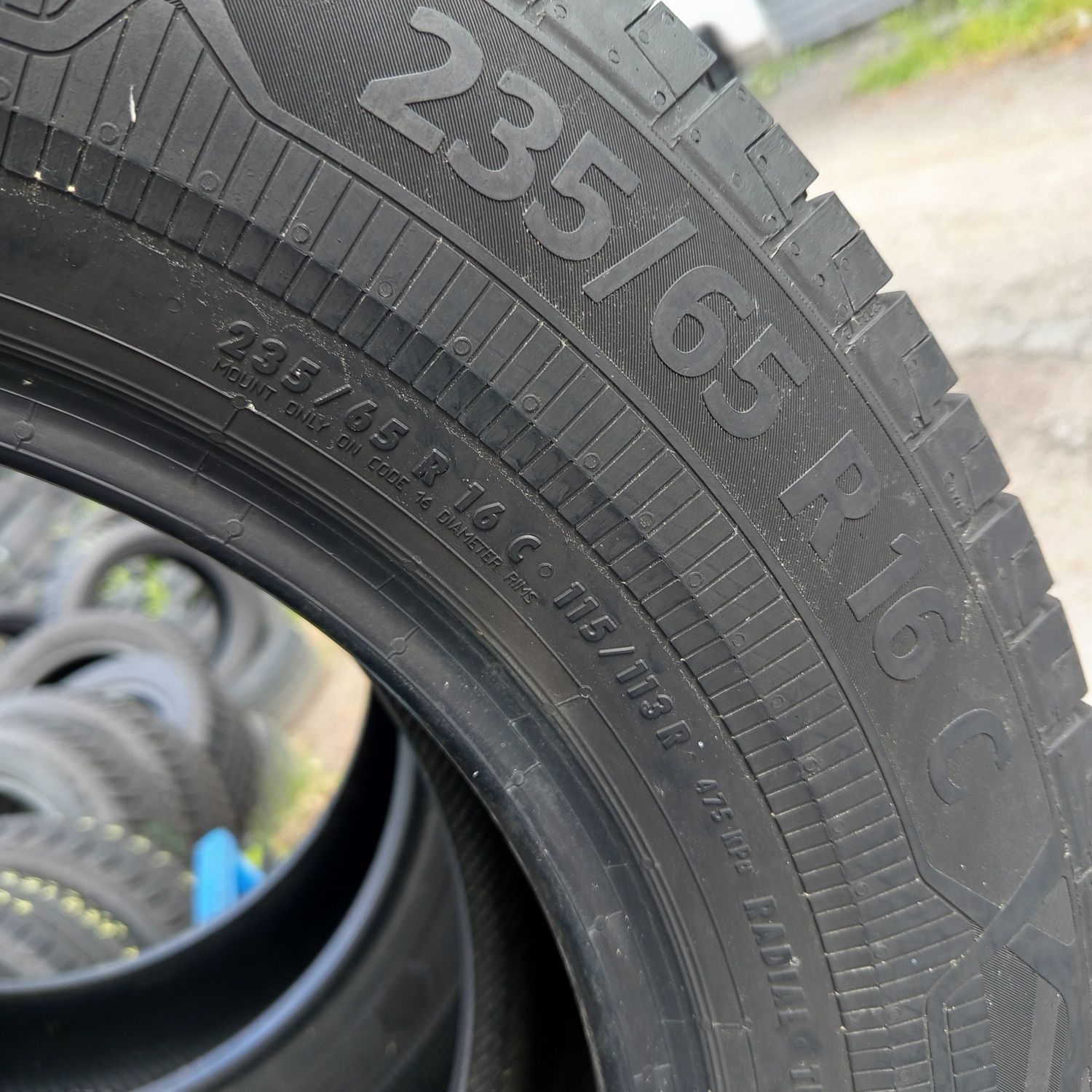 235/65r16C Continental VanContact Eco z 2022r 7.8mm