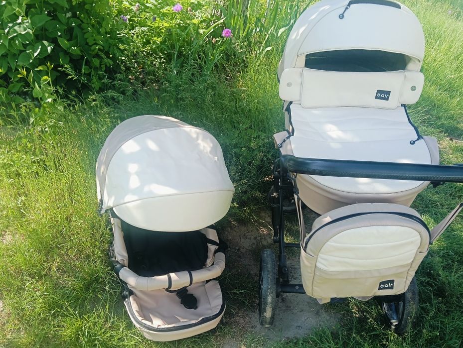 Коляска 2 в 1 kiwi bair бежева