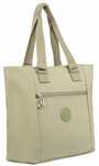 Nylonowy, pojemny shopper damski - Peterson