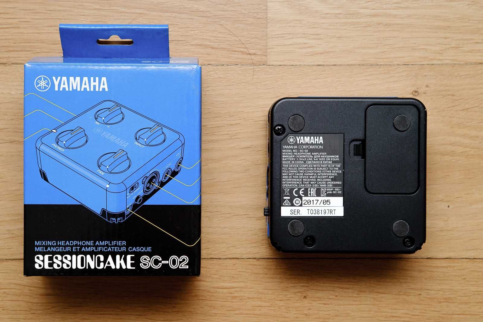 Yamaha Sessioncake SC-2 miniaturowy mikser yamaha na baterie