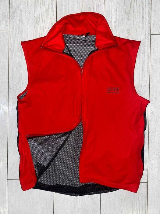 чоловіча вело безрукавка GORE BIKE WEAR WINDSTOPPER
розмір L