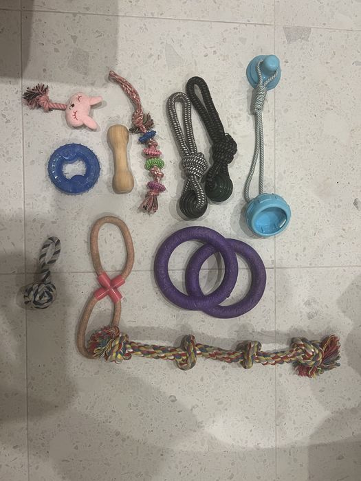 Zestaw szarpakow/ gryzaków