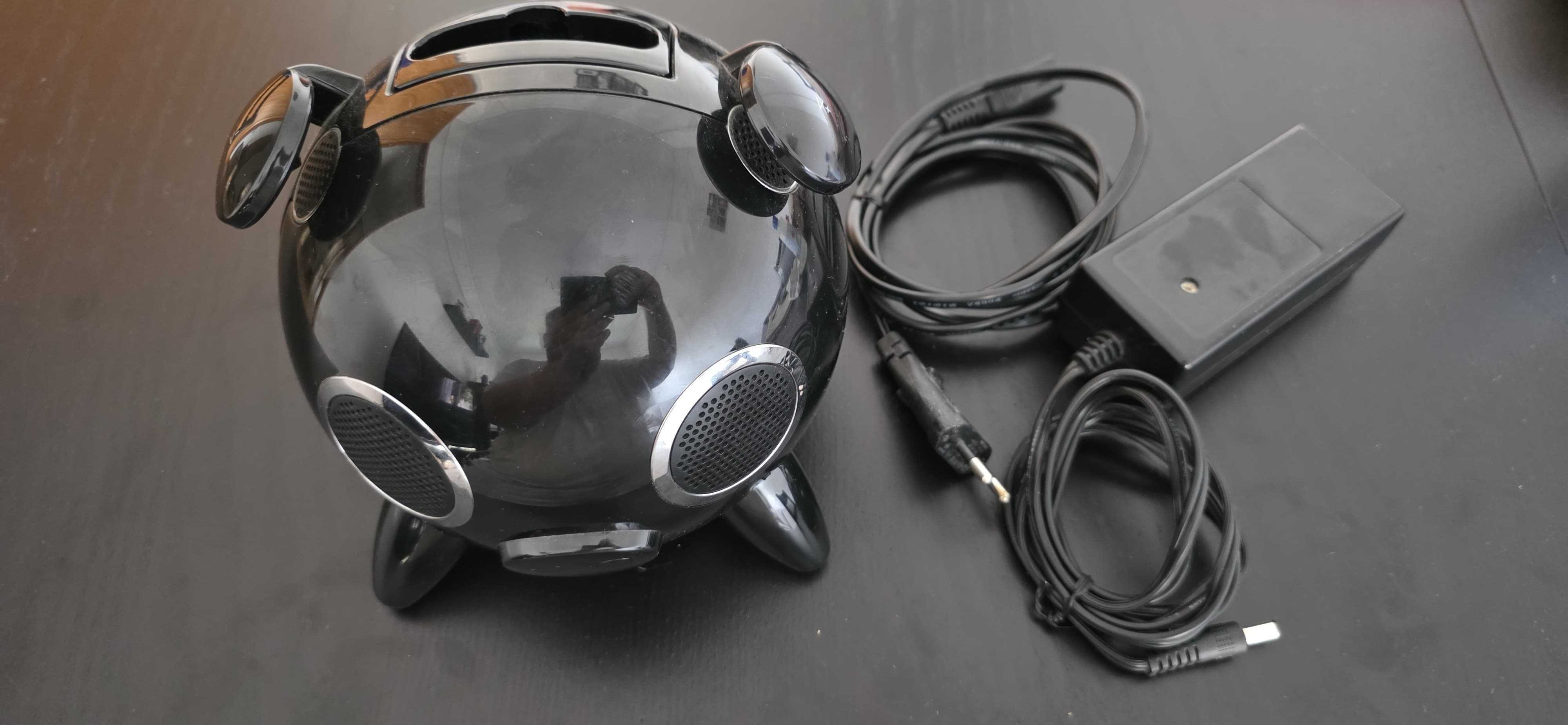 Coluna de Som Amethyst iPig Bluetooth - Preto