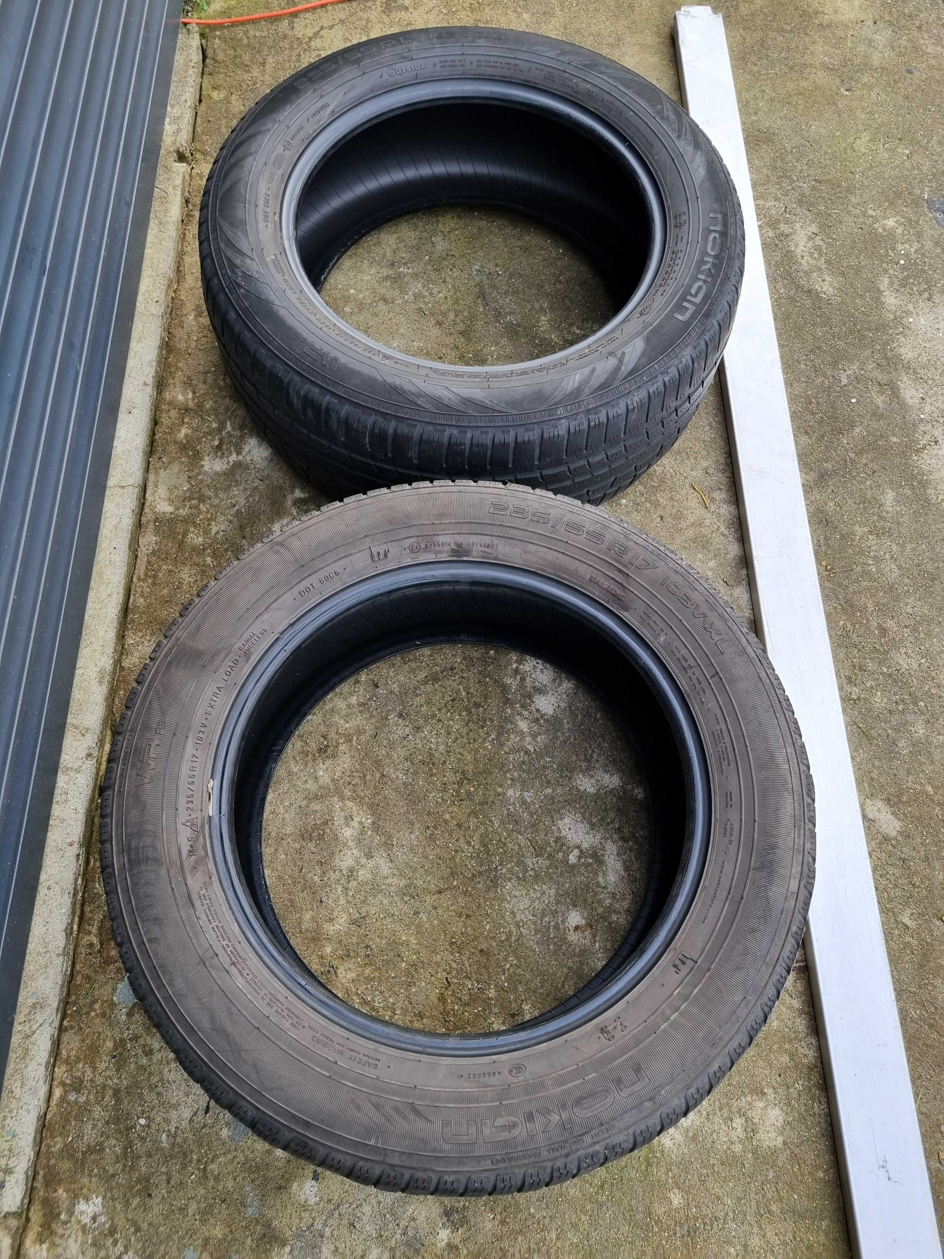 Opony zimowe NOKIAN WR A3 235/55 R17 2x 3,97 mm DOT 2015 PARA