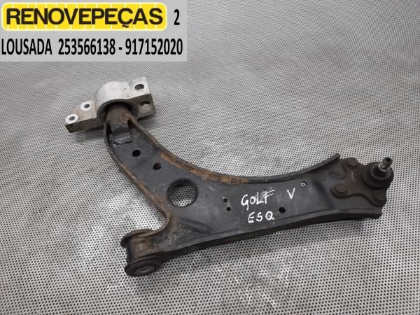 Braço de suspensão frente esquerdo VOLKSWAGEN Golf V (1K1)