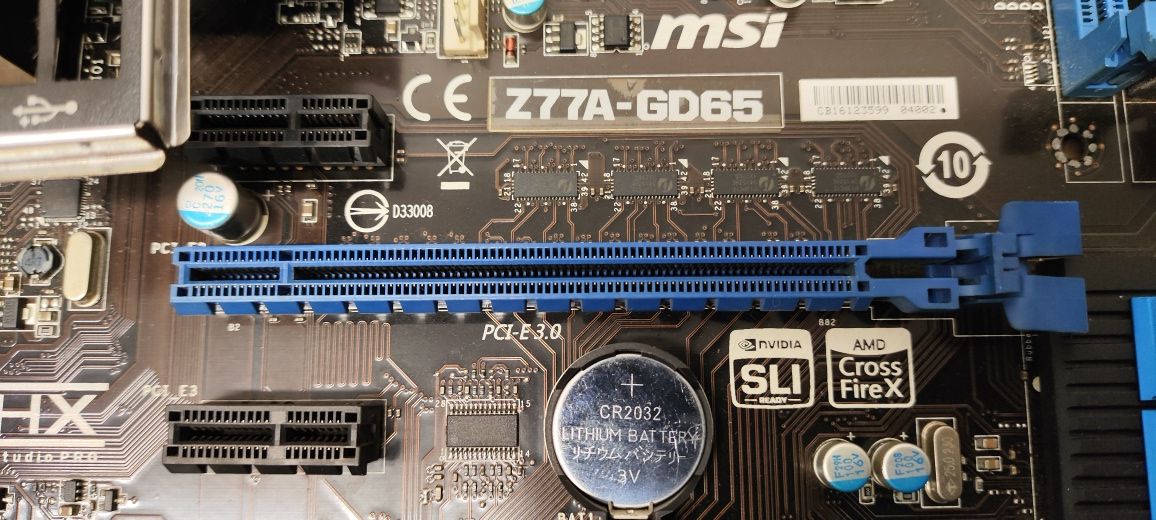 Motherboard  msi top de gama 1155 z77a-gd65