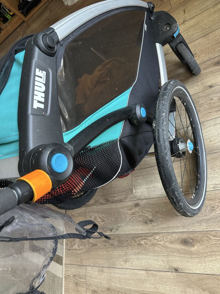 Przyczepa rowerowa przyczep wozek 2w1 Thule Chariot Lite 1