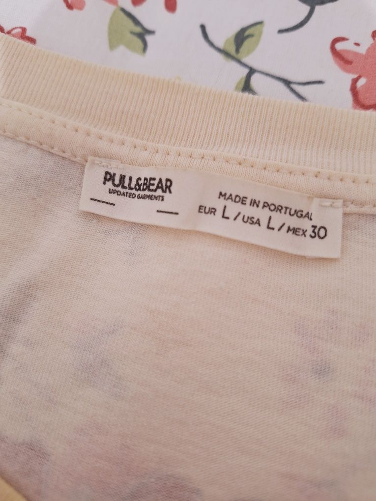 T shirt Pull&Bear bege