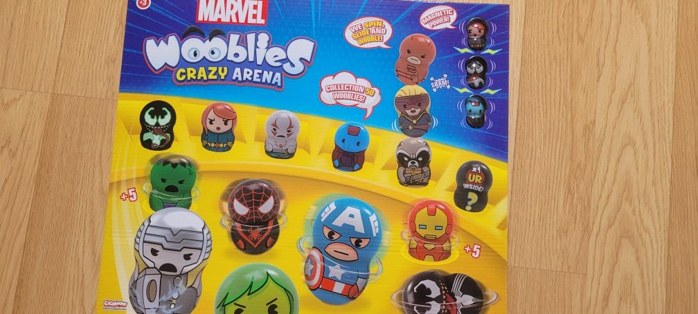 MARVEL Wooblies Nowe