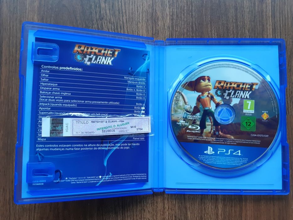 Jogo consola Sony Playstation 4 PS4 PS4 Ratchet & Clank
