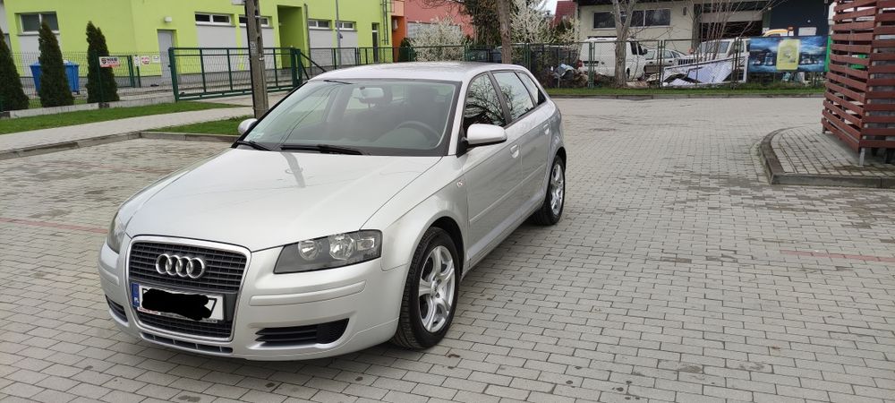 Okazja Audi A3 5drzwi 2006rok 1.6MPi Gaz S.Bardzo Dobry