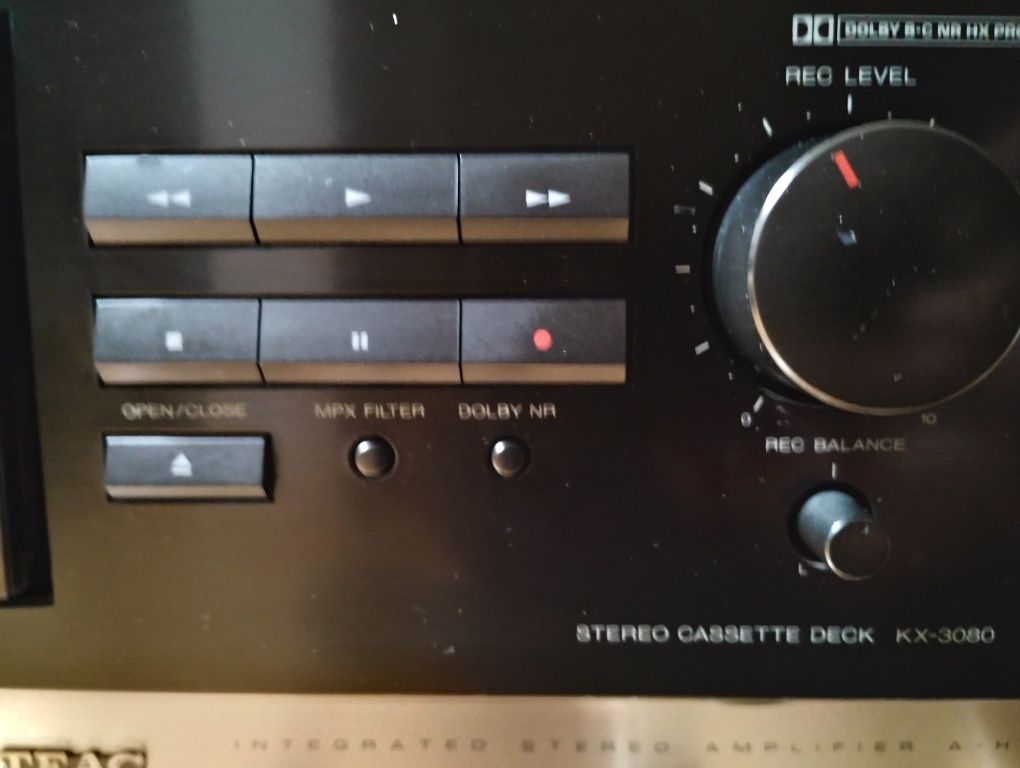 Magnetofon deck Kenwood KX-3080 piekny