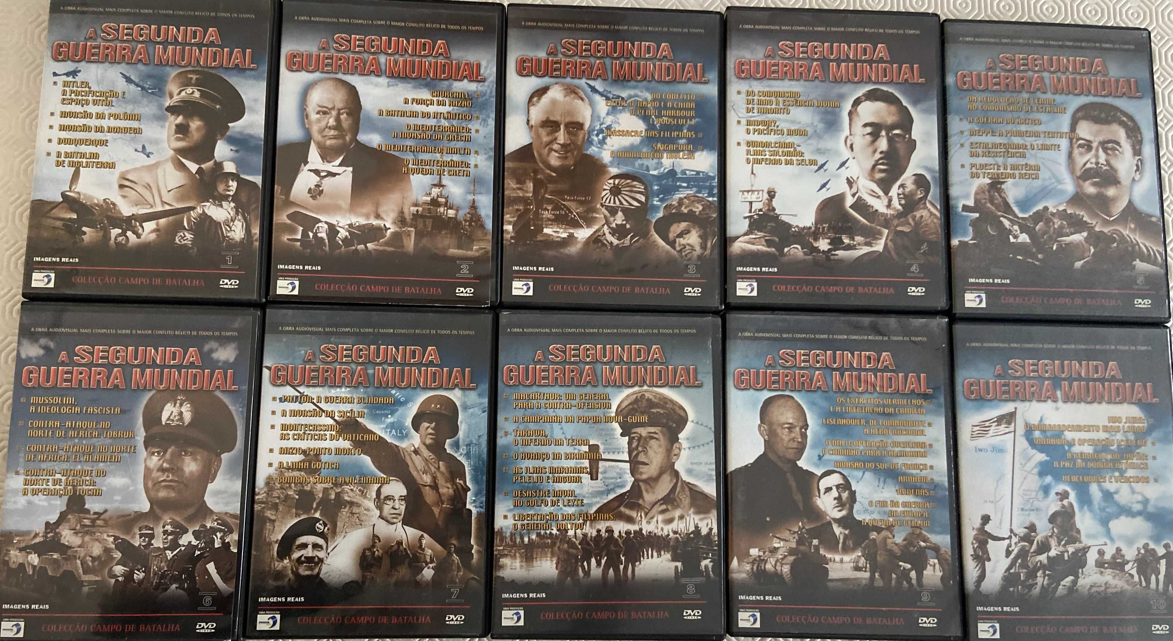 Coleção Completa DVD's Documentário Segunda Guerra Mundial