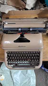 Maszyna Optima  design PRL gabinetowa maszyna do pisania