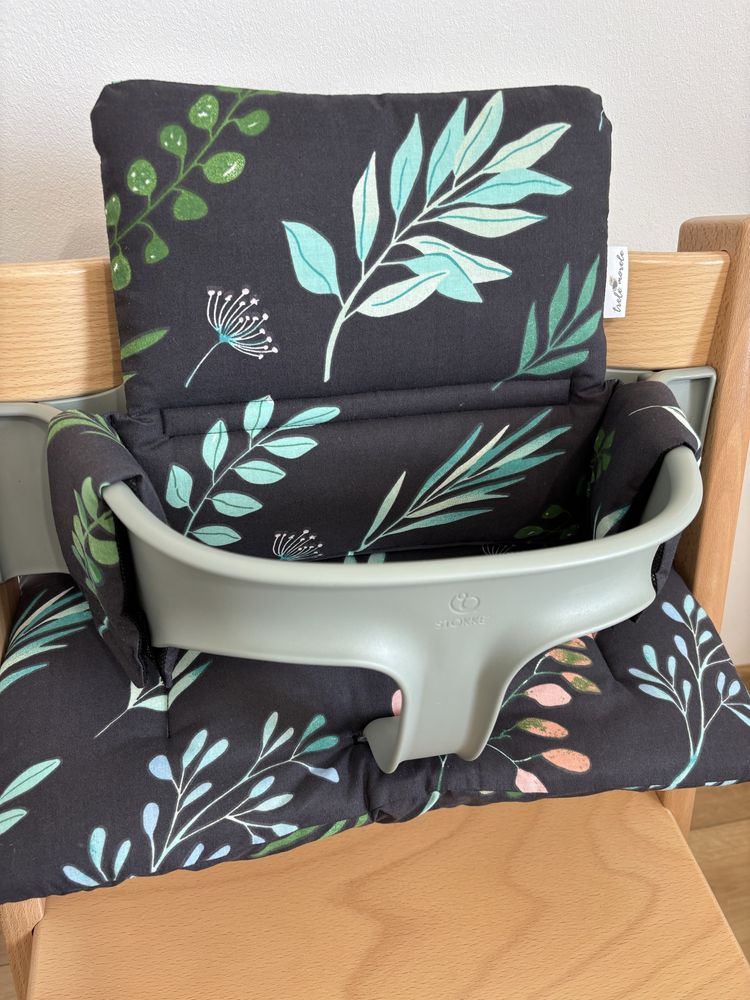 Bawełniane poduszki do Stokke Tripp Trapp Baby Set pokrowce 2w1