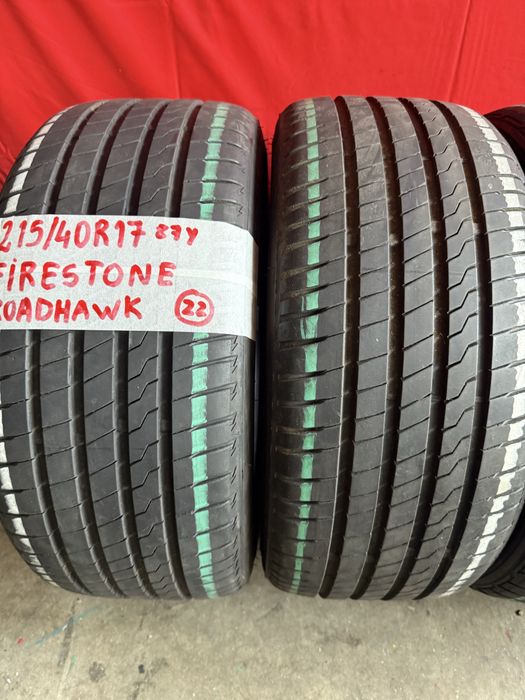 Pneus 215/40/17 Firestone + Bridgestone Impecaveis