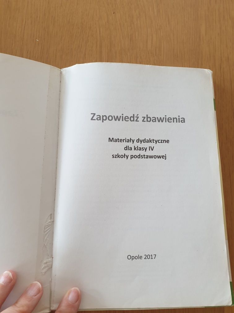 Zapowiedź zbawienia kl. IV