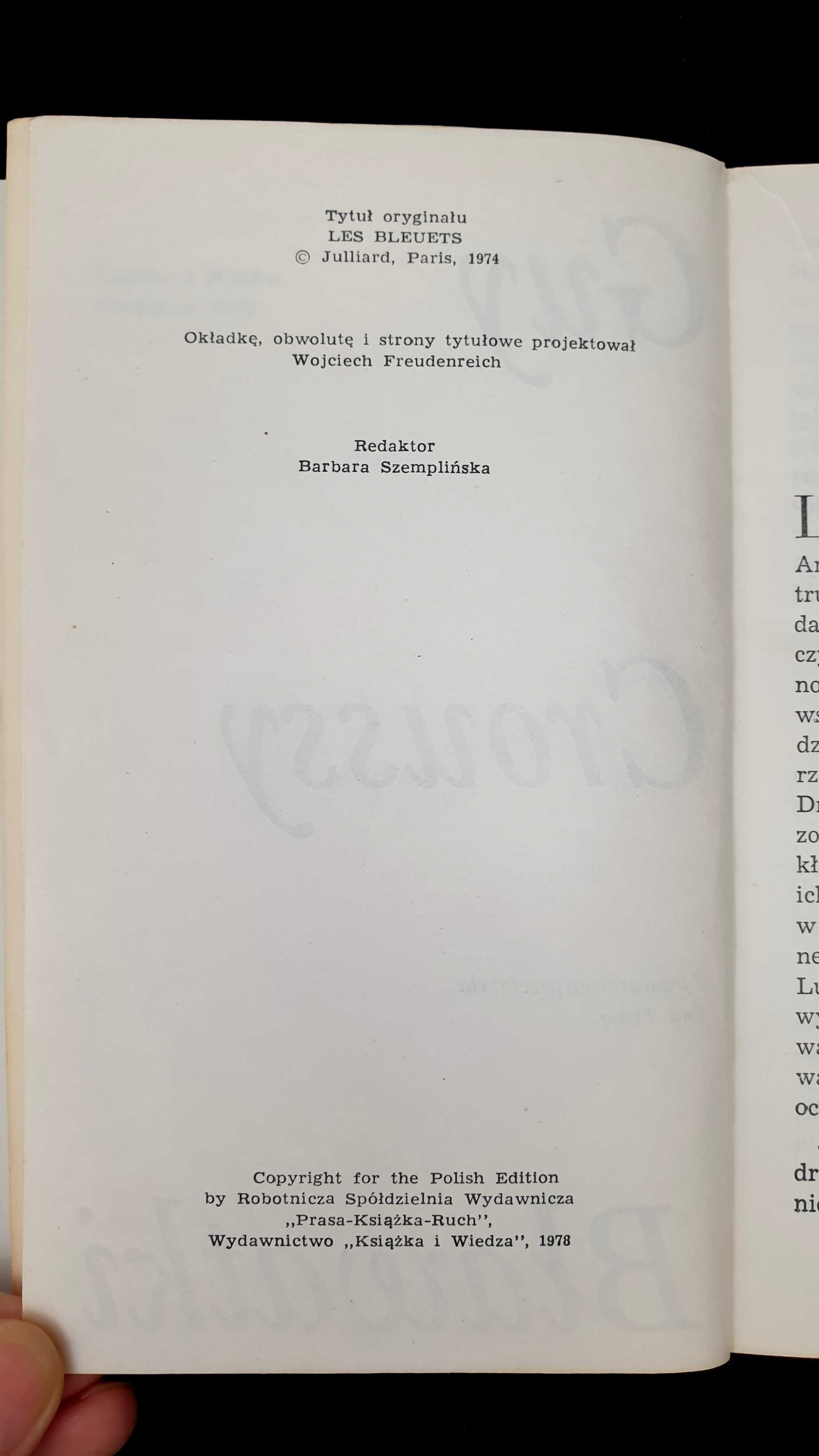 Bławatki - Guy Croussy - 1978