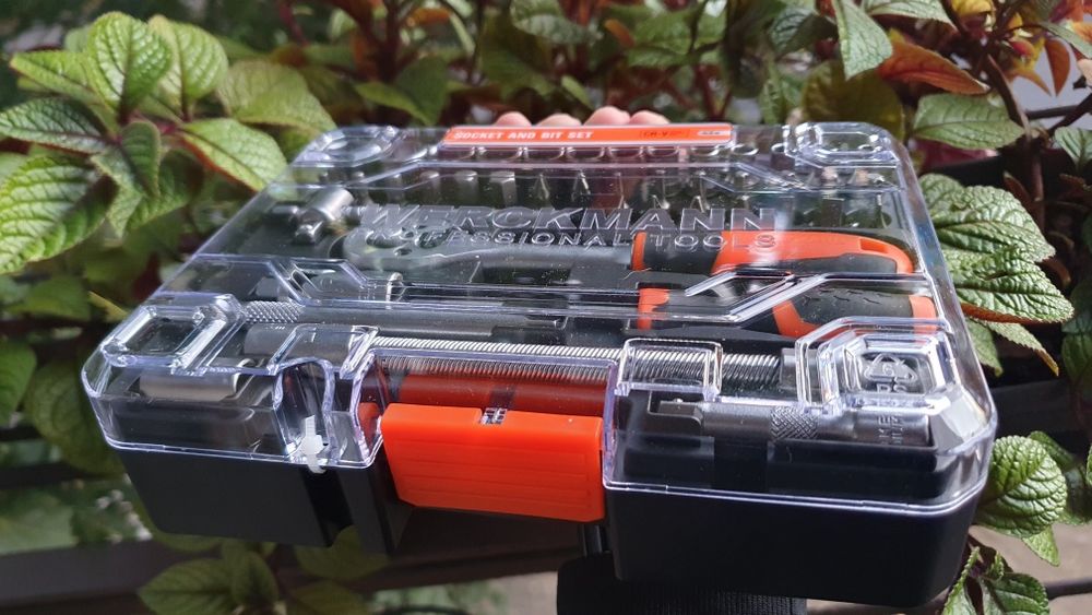 Werckmann zestaw narzędzi  nasadowe torx klucze grzechotka