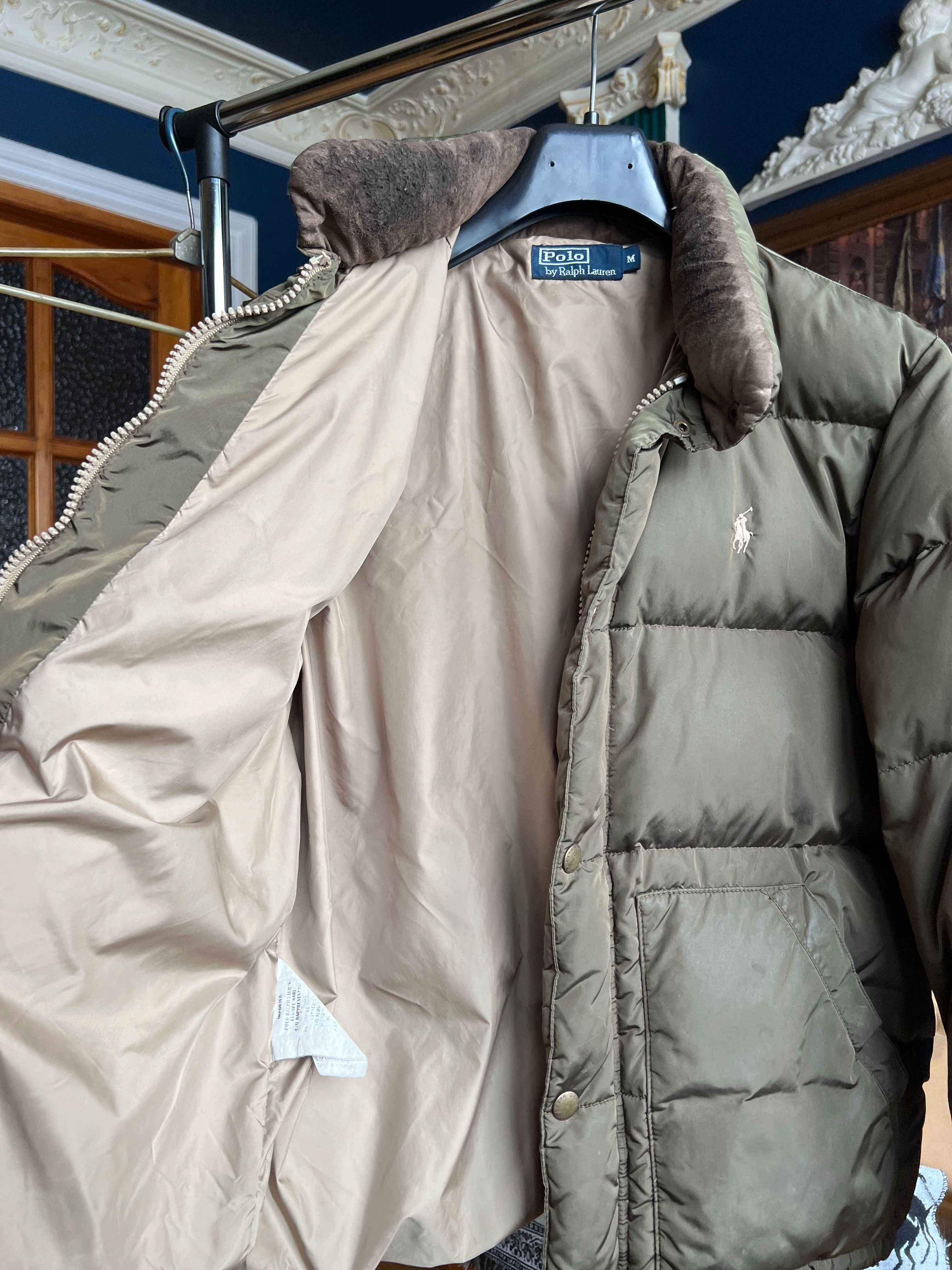Kurtka puchowa Ralph Lauren męska, orgyginalna, stan bdb!