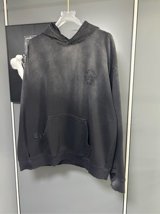 CHROME HEARTS худи мужское оверсайз унисекс серое черное оригинал