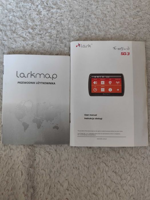 Nawigacja GPS samochodowa Lark Free Bird 50.3