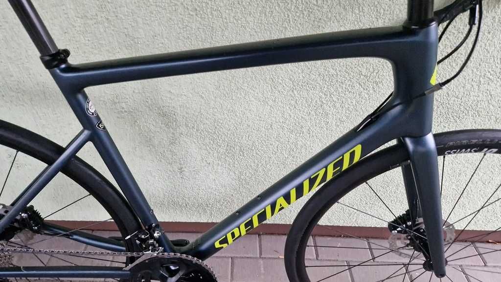 SPECIALIZED tarmac SL6 DISC 105 2x11s DT SWISS sztywne osie r58