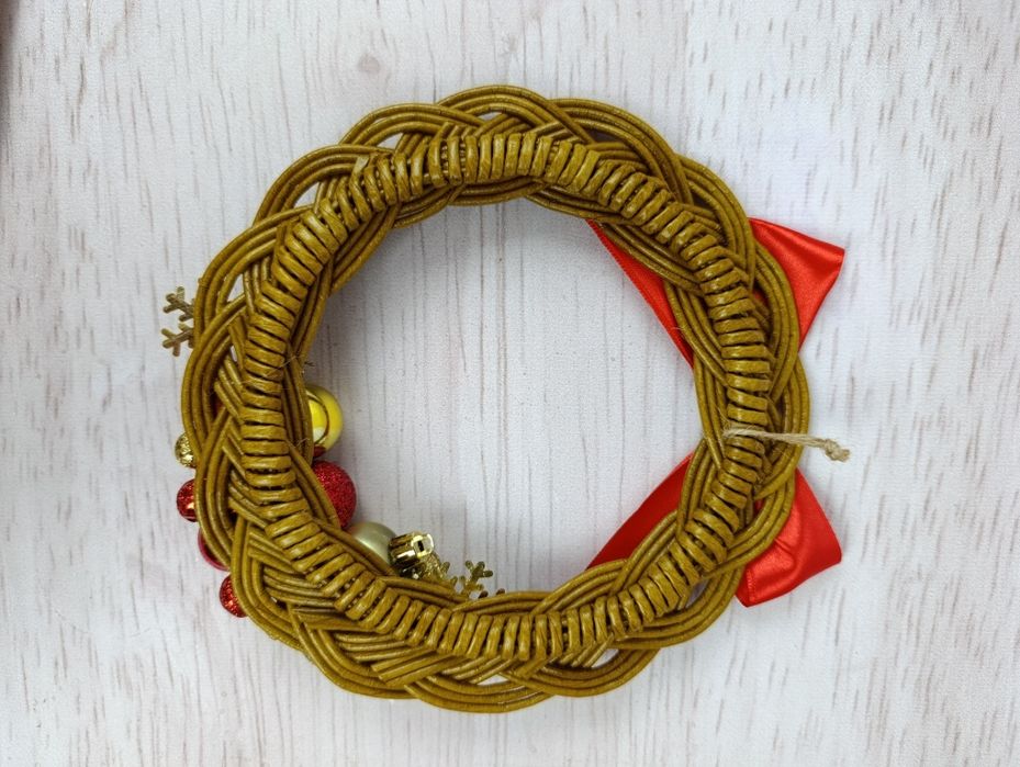 Вінок різдвяний на двері , новорічний декор ,зимовий декор