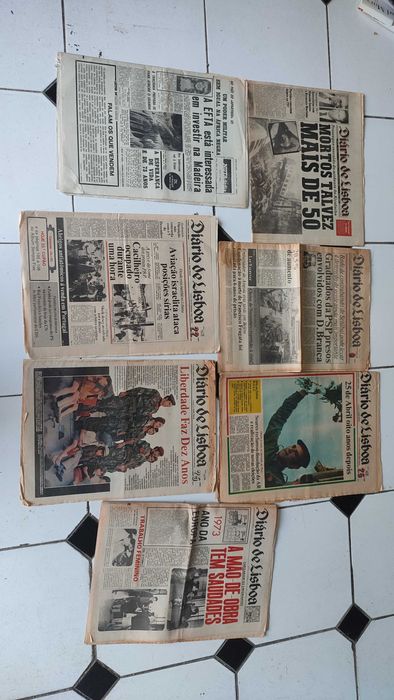 Lote 54 Jornais Diário de Lisboa