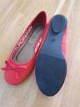 Buty baleriny czerwone Camaieu