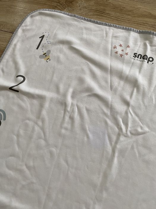 Foto-kocyk/ mata do robienia zdjęć niemowlaka baby gray - Snap