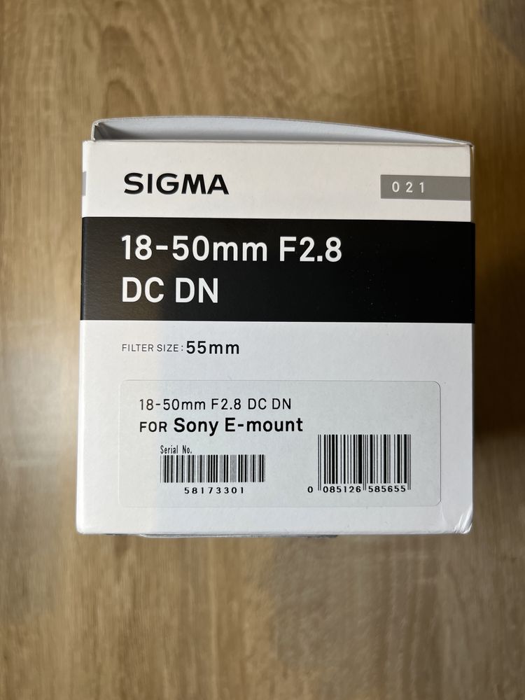 Sigma 18-50 Sony E Nowy