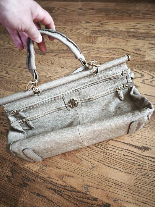 Кожаная сумка Roberto Cavalli