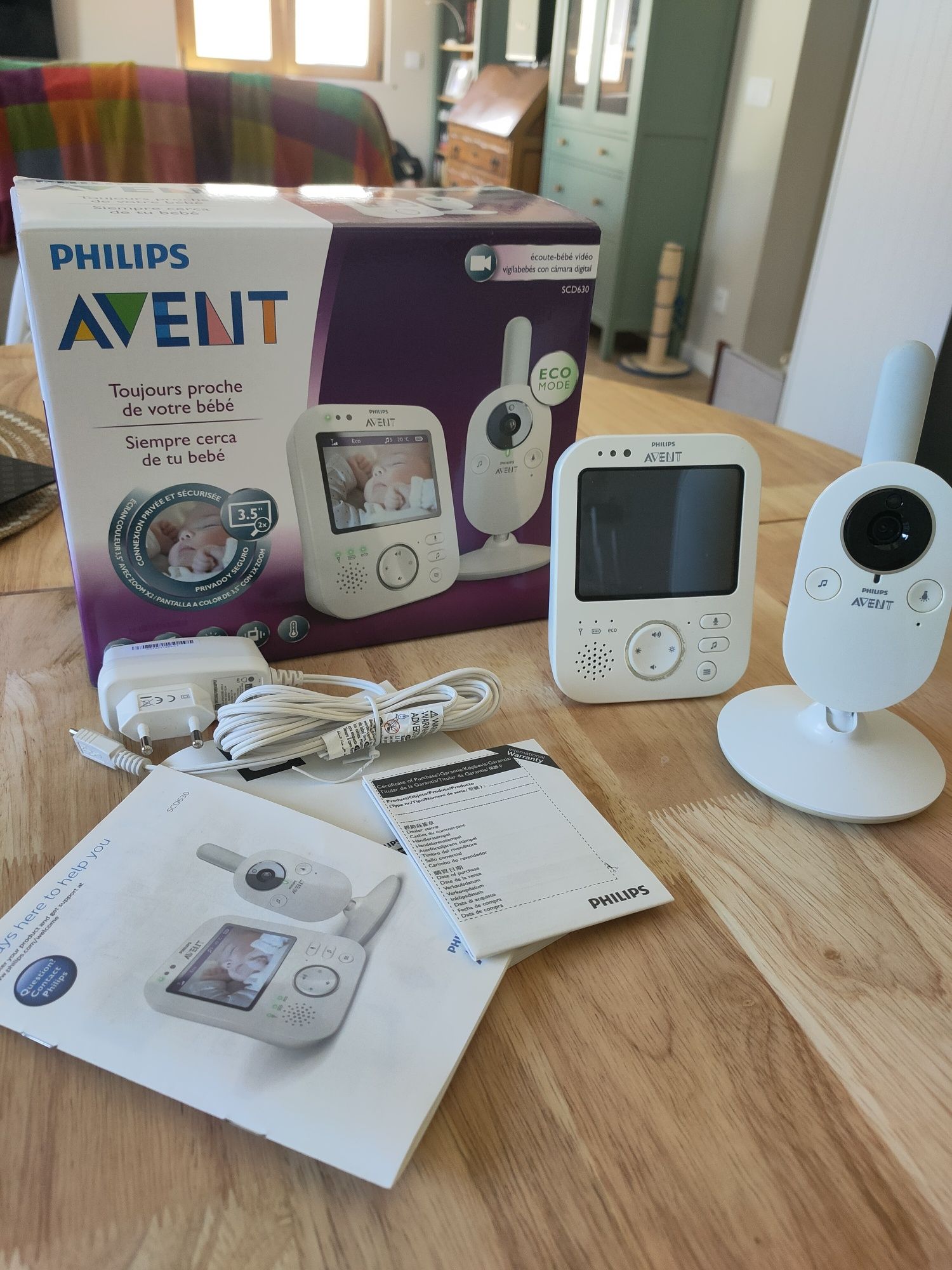 Intercomunicador Philips Avent SCD630