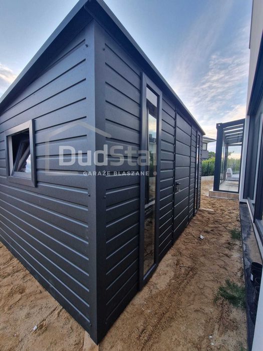 Domek ogrodowy 3x3 konstrukcja profil zamknięty ocynkowany