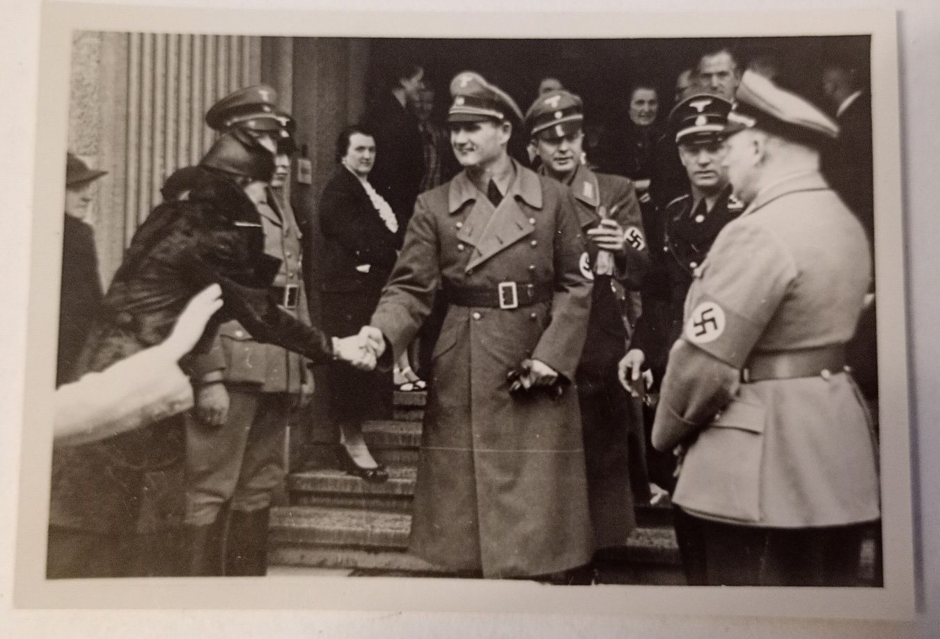Militaria de Trincheira foto III Reich Rudolf Hess