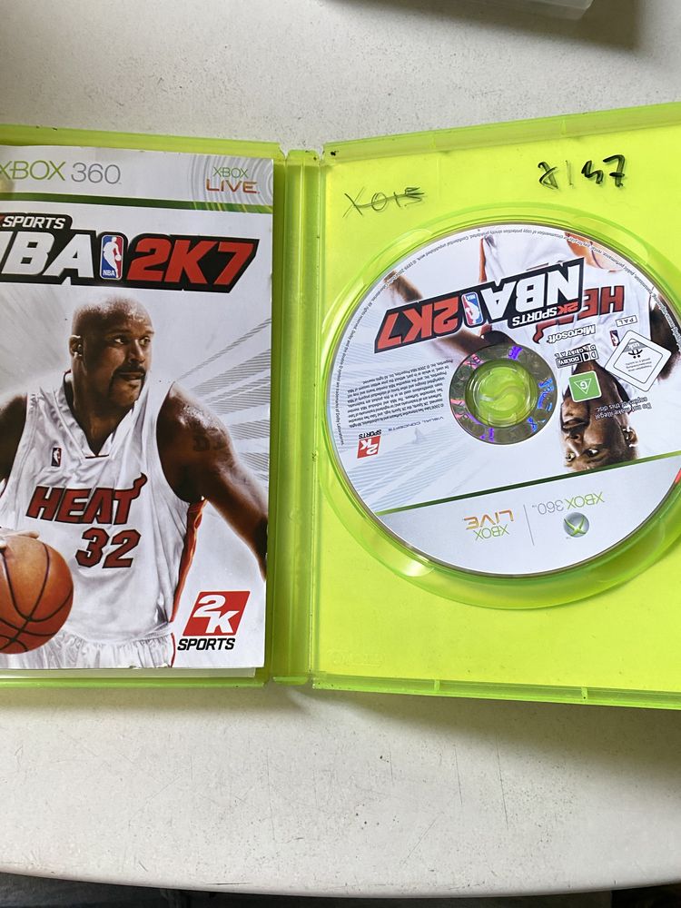 Gra xbox 360 NBA 2K7