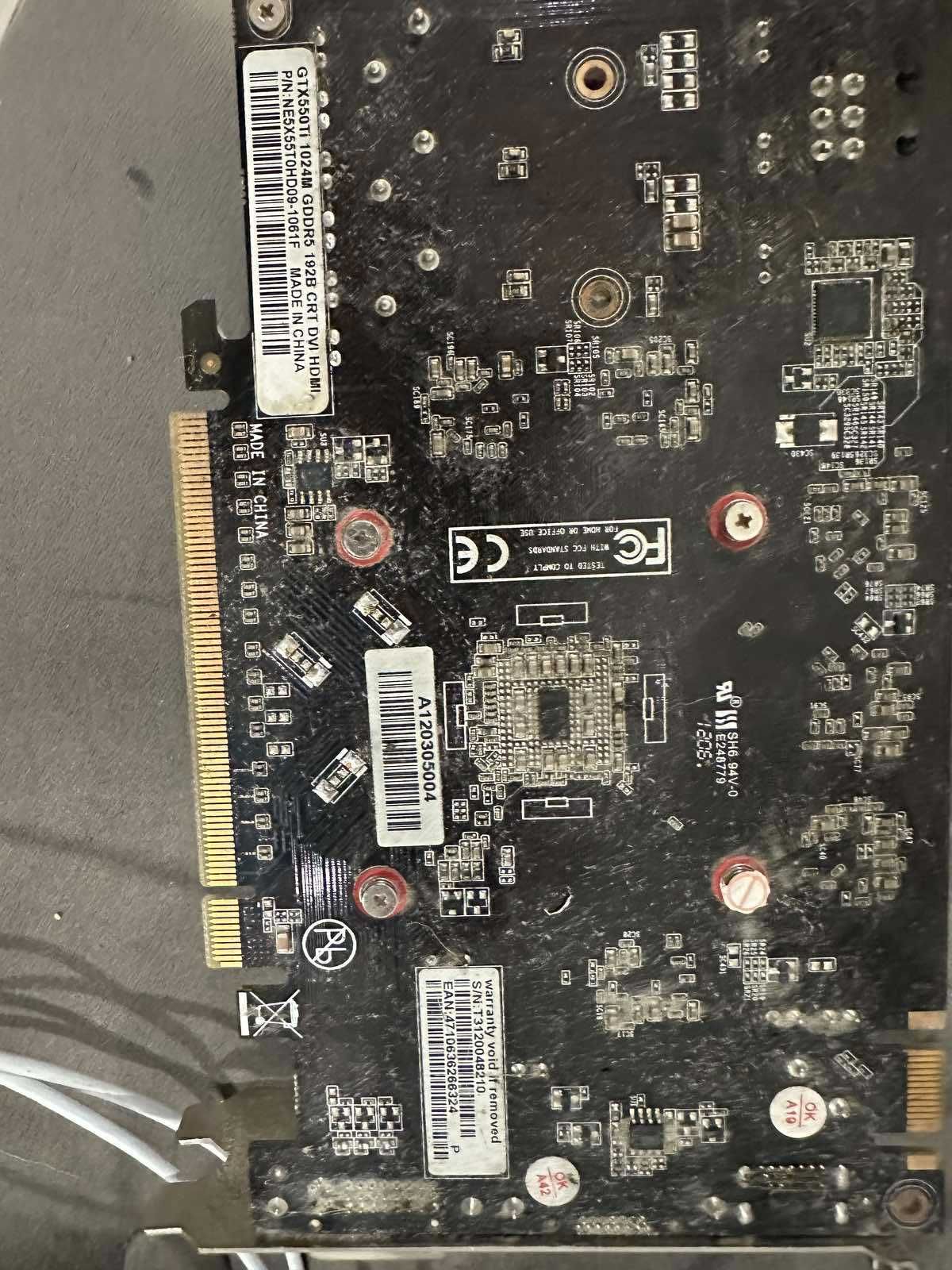 Відеокарта Palit PCI-Ex GeForce GTX550Ti