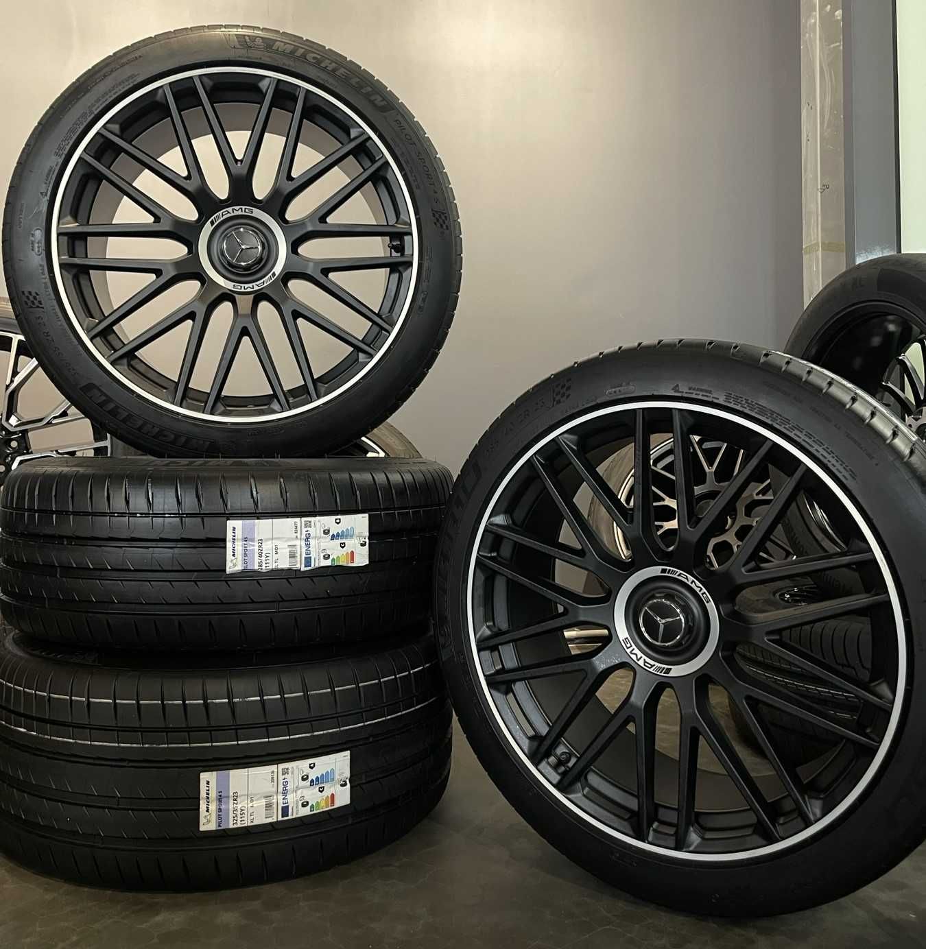 Оригинальный комплект диски + шины Michelin R23 на Mercedes GLS X167
