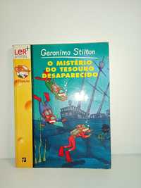 Livro Gerónimo Stilton - O Mistério do Tesouro desaparecido. N18